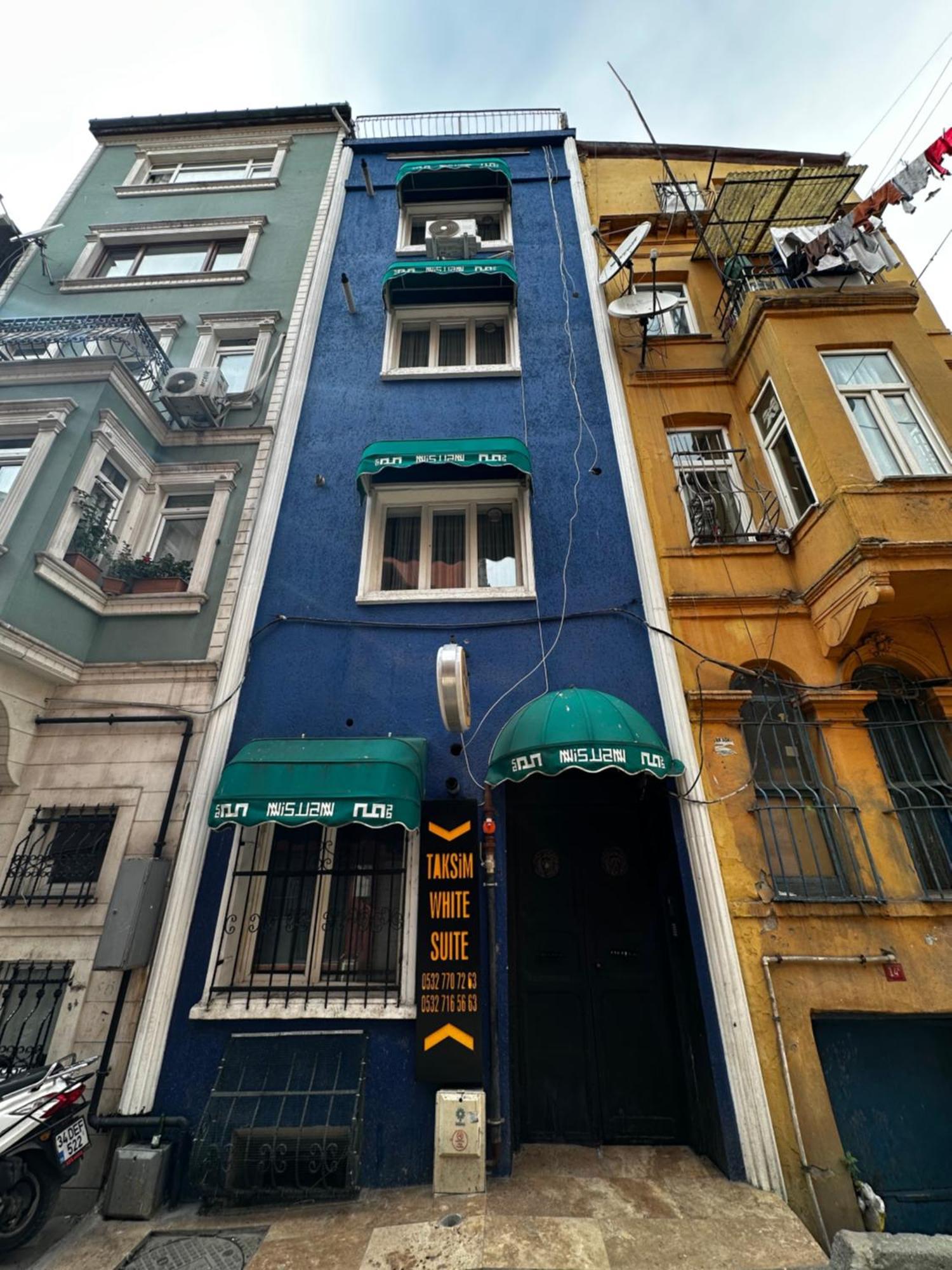 Taksim White Suit Стамбул Экстерьер фото